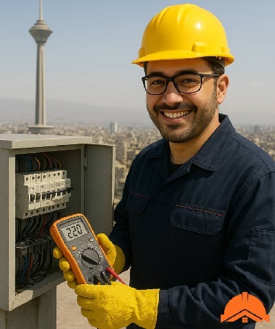 بهترین برقکار خانه تهران و غرب تهران- خدمات برق 24 ساعته و شبانه روزی
