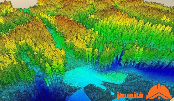 انواع روشهای نقشه _برداری- نقشه برداری لیزری