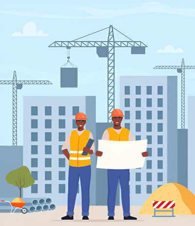 Two workers Two workers